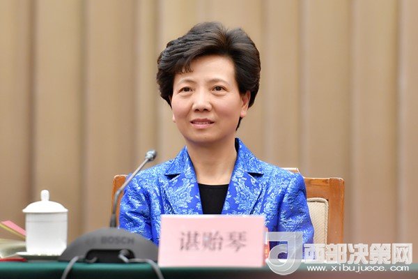 全國人大代表、貴州省委副書記、省長諶貽琴發(fā)言