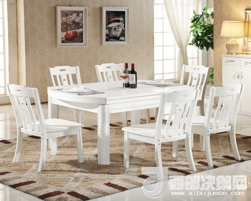 喜歡白色餐桌 但椅子該如何搭配？