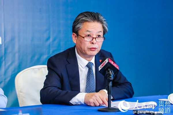 中國(guó)-東盟中心秘書長(zhǎng)陳德海。吳少飛 攝