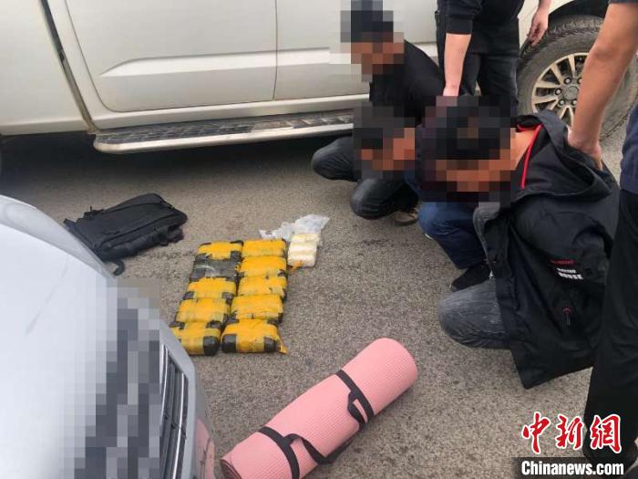 圖為繳獲的毒品。紅河邊境管理支隊(duì) 供圖