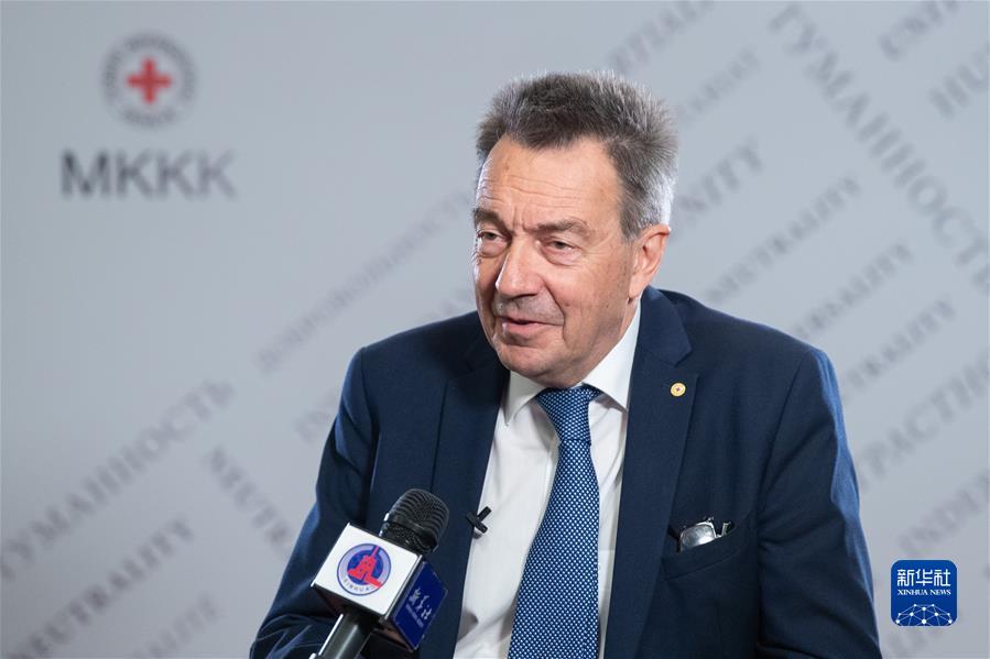 （國(guó)際·圖文互動(dòng)）專(zhuān)訪(fǎng)：中方倡議指明了解決烏克蘭人道問(wèn)題當(dāng)務(wù)之急——訪(fǎng)紅十字國(guó)際委員會(huì)主席彼得·莫雷爾