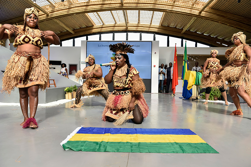 2019年9月14日，2019年中國北京世界園藝博覽會(huì)“加蓬國家日”活動(dòng)在北京世園會(huì)園區(qū)舉行。